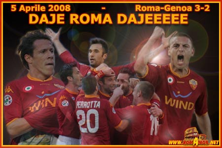 Roma-Genoa 3-2