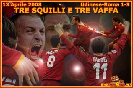 Udinese-Roma 1-3