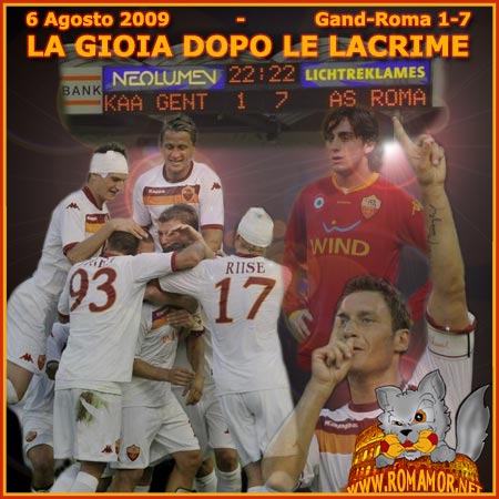 Gand - Roma 1-7