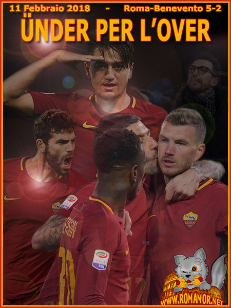 Roma-Benevento 5-2