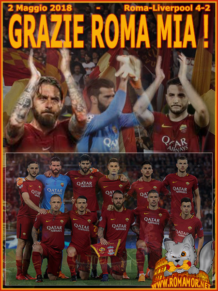 Roma-Liverpool 4-2
