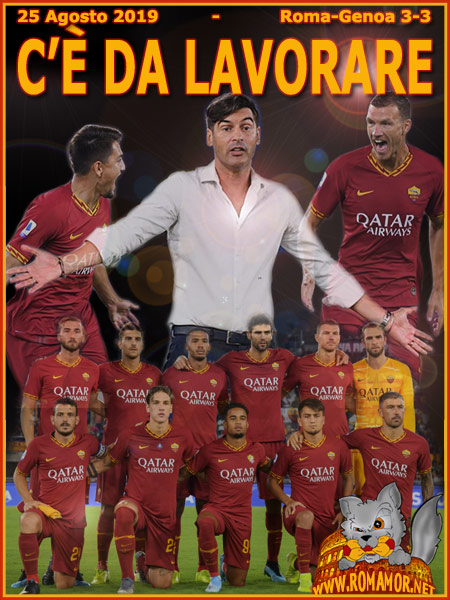 25 Agosto 2019 - Roma-Genoa 3-3