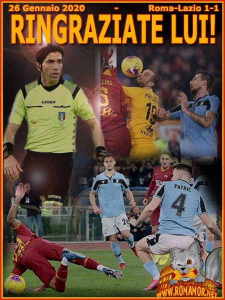 26 Gennaio 2020 - Roma-Lazio 1-1