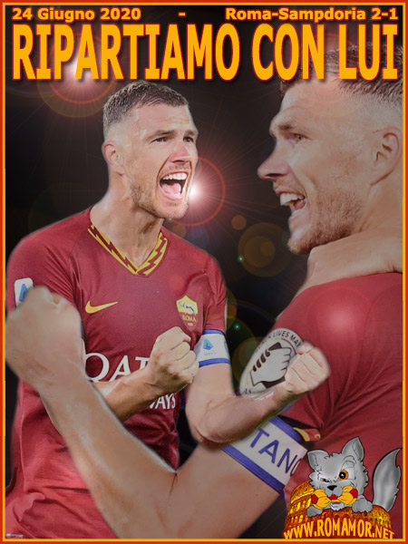 24 Giugno 2020 - Roma-Sampdoria 2-1