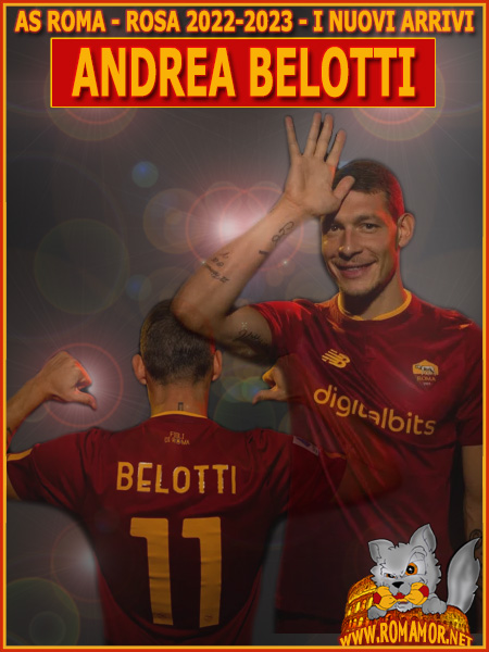 28 Agosto 2022 - La Roma annuncia l'ingaggio di Andrea Belotti