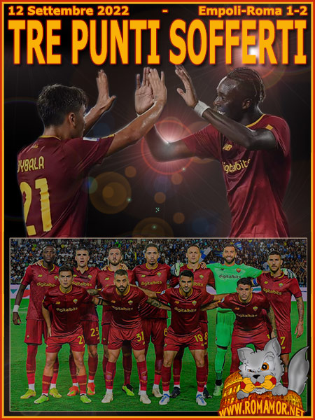 12 Settembre 2022 - Empoli-Roma 1-2