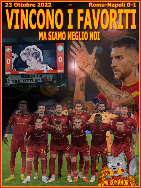 23 Ottobre 2022 - Roma-Napoli 0-1