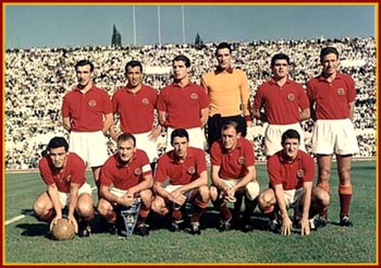 Coppa delle Fiere 1961 - AS Roma formazione vincitrice