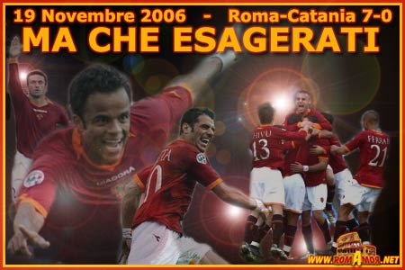 Roma-Catania 7-0