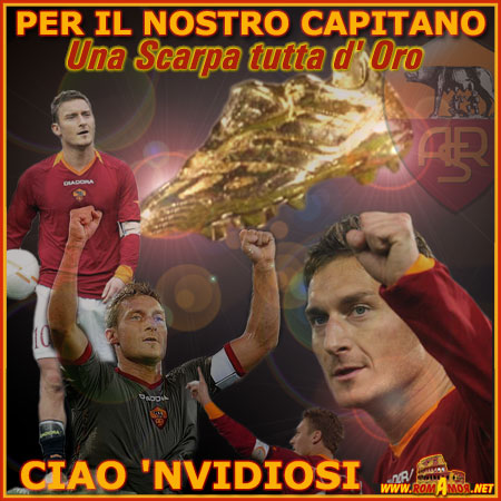 FRANCESCO TOTTI - SCARPA D'ORO 2007