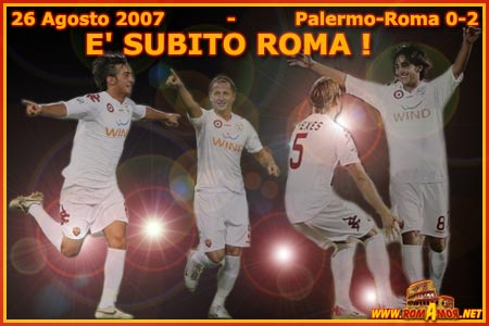 Palermo-Roma 0-2