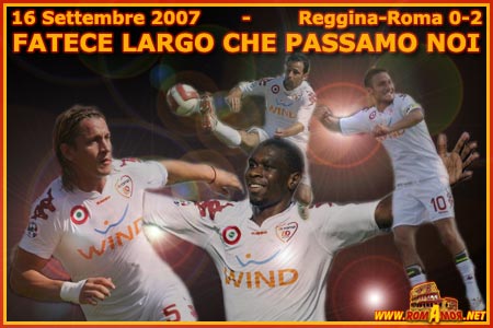 Reggina-Roma 0-2