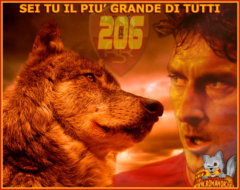 TOTTI 206 GOL