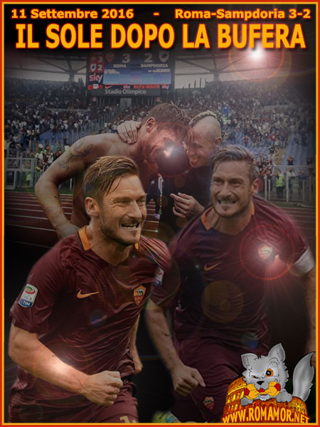 11 Settembre 2016 - Roma-Sampdoria 3-2
