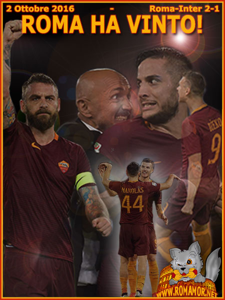 2 Ottobre 2016 - Roma-Inter 2-1