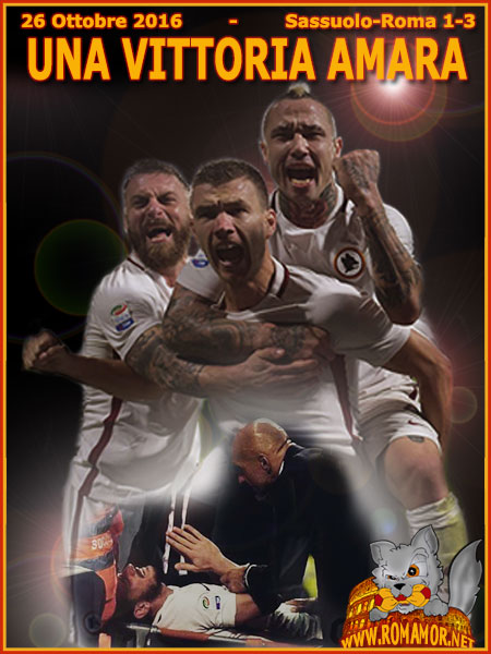 26 Ottobre 2016 - Sassuolo-Roma 1-3