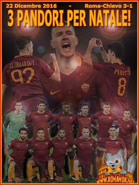 22 Dicembre 2017 - Roma-Chievo 3-1