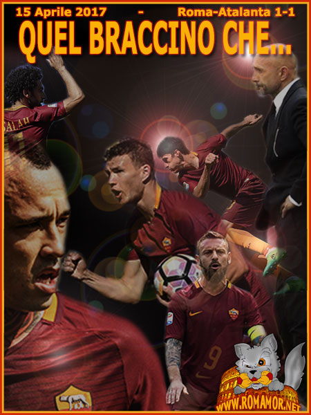 15 Aprile 2017 - Roma-Atalanta 1-1