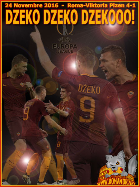 24 Novembre 2016 - Roma-Viktoria Plzen 4-1
