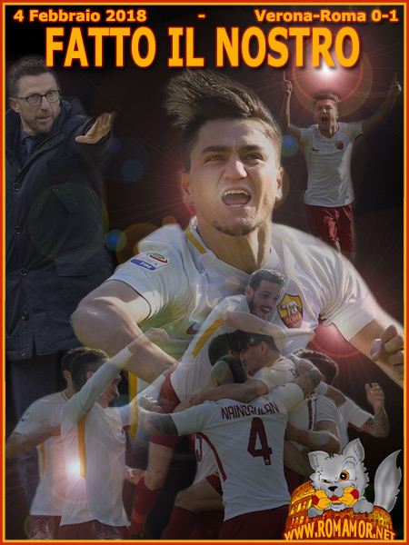 4 Febbraio 2018 - Verona-Roma 0-1