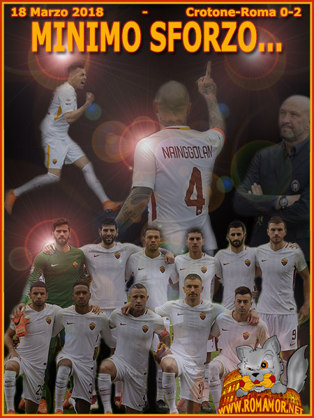 18 Marzo 2018 - Crotone-Roma 0-2