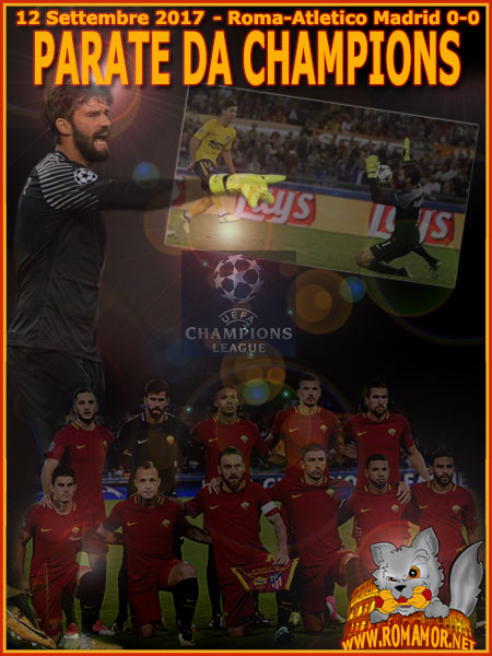 12 settembre 2017 - Roma-Atletico Madrid 0-0