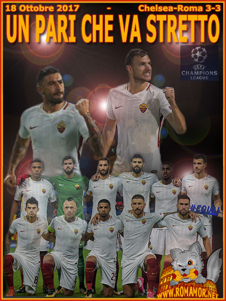 18 Ottobre 2017 - Chelsea-Roma 3-3