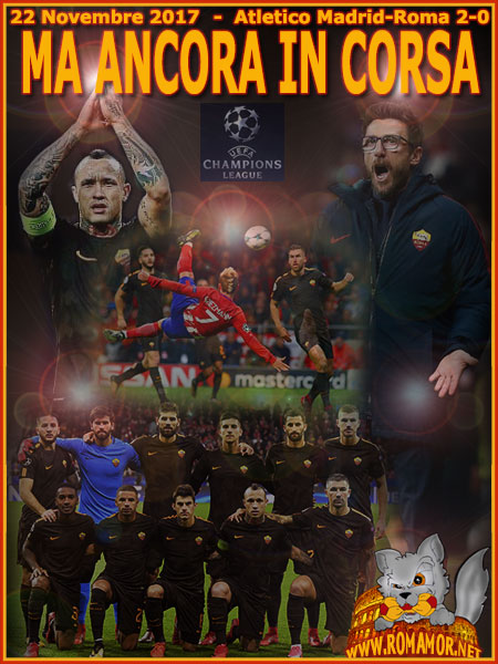 Atletico Madrid-Roma 2-0