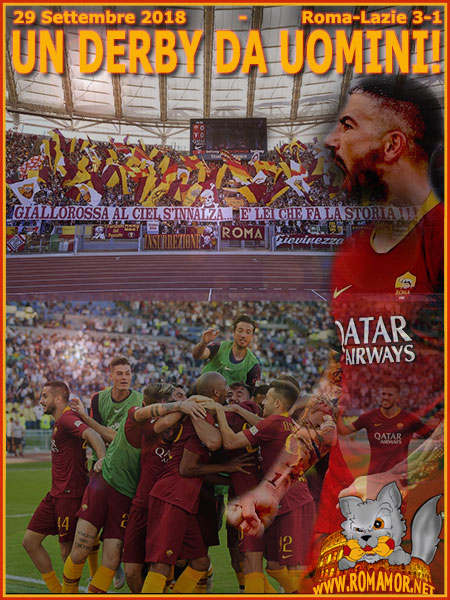 29 Settembre 2018 - Roma-Lazio 3-1