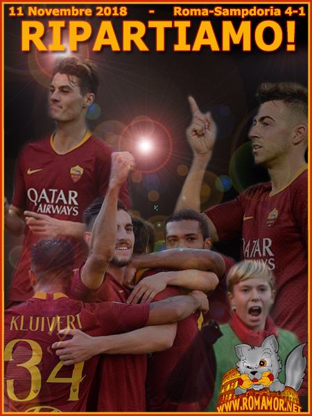 11 Novembre 2018 - Roma-Sampdoria 4-1
