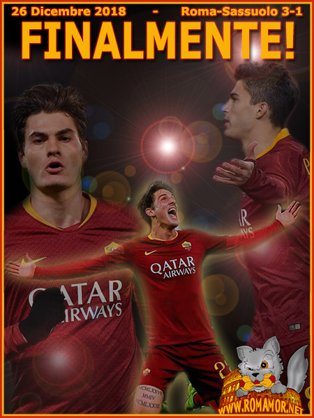 26 Dicembre 2018 - Roma-Sassuolo 3-1