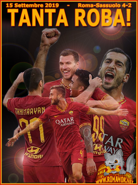 15 Settembre 2019 - Roma-Sassuolo 4-2