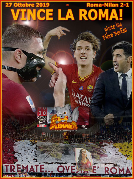 27 Ottobre 2019 - Roma-Milan 2-1