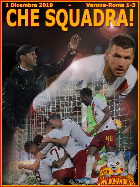 1 Dicembre 2019 - Verona-Roma 1-3