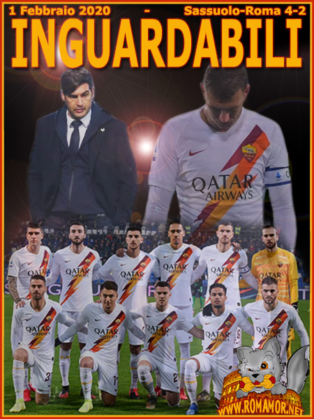 1 Febbraio 2020 - Sassuolo-Roma 4-2