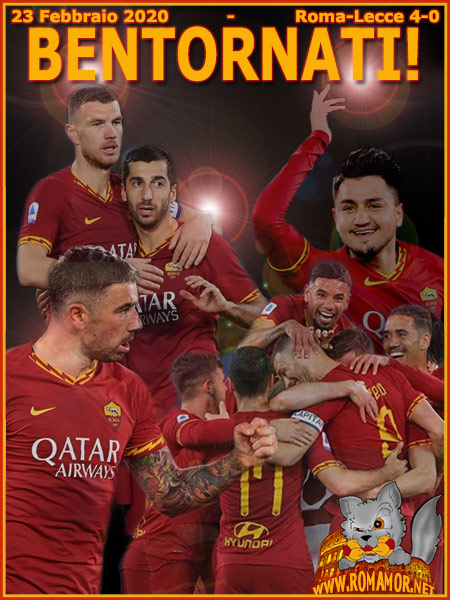 23 Febbraio 2020 - Roma-Lecce 4-0