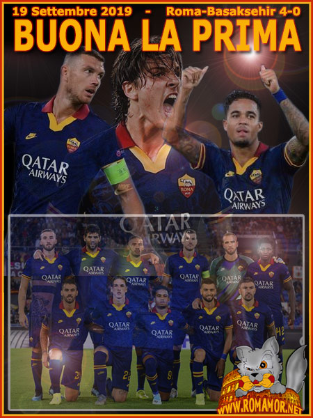 19 Settembre 2019 - Roma-Istanbul Basaksehir 4-0
