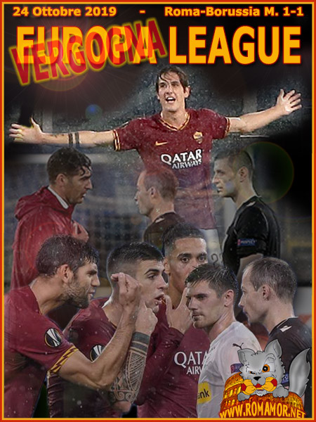 24 Ottobre 2019 - Europa League - Roma-Borussia Mönchengladbach 1-1