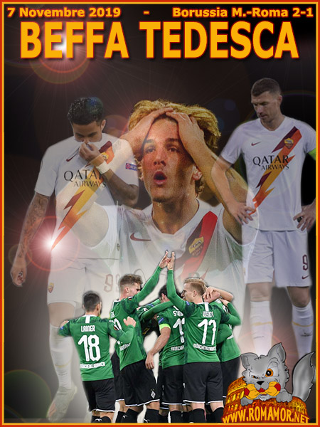 7 Novembre 2019 - Borussia Monchengladbach-Roma 2-1