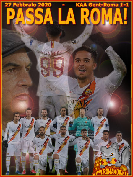27 febbraio 2020 - KAA Gent-Roma 1-1