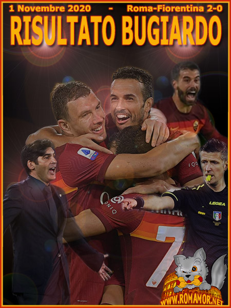1 Novembre 2020 - Roma-Fiorentina 2-0