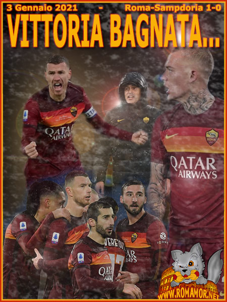 3 Gennaio 2021 - Roma-Sampdoria 1-0