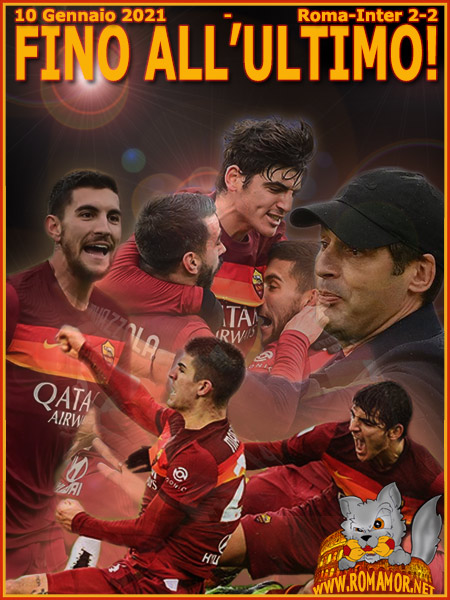 10 Gennaio 2021 - Roma-Inter 2-2