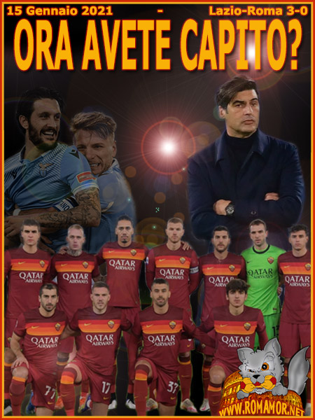 15 Gennaio 2021 - Lazio-Roma 3-0