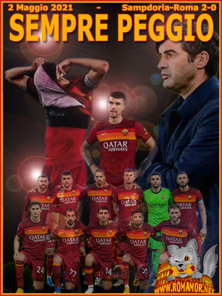 2 Maggio 2021 - Sampdoria-Roma 2-0