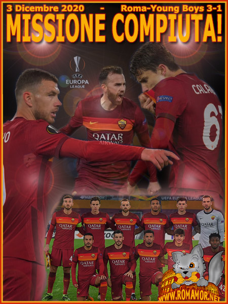 3 Dicembre 2020 - Roma-Young Boys 3-1