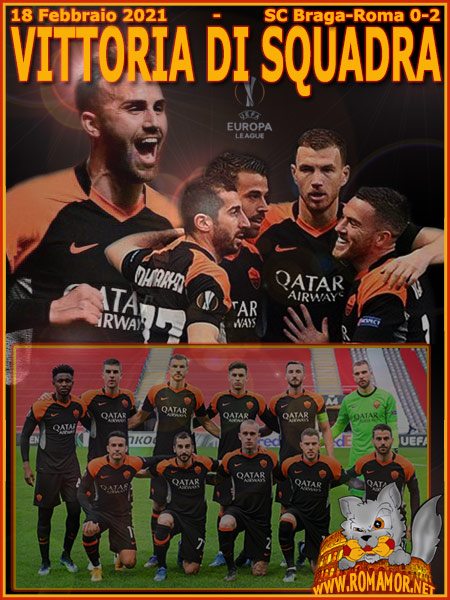 18 Febbraio 2021 - SC Braga-Roma 0-2