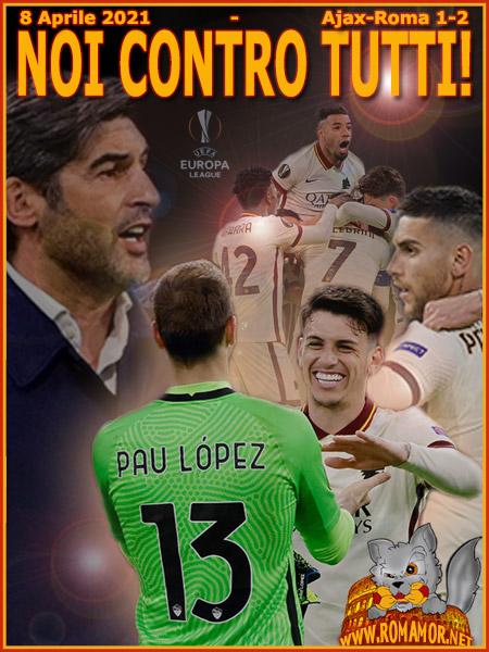 8 Aprile 2021 - Ajax-Roma 1-2