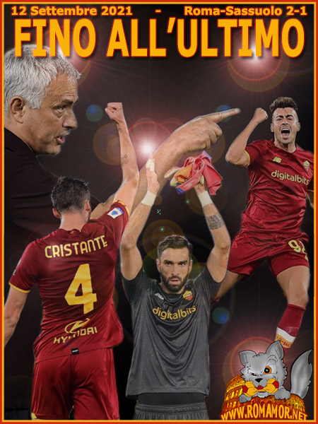 12 Settembre 2021 - Roma-Sassuolo 2-1