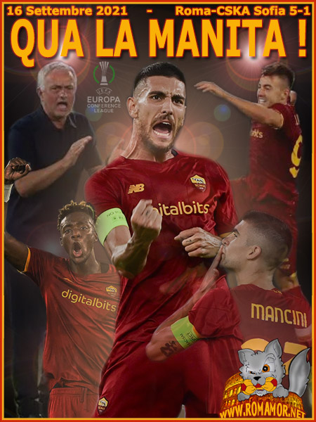 16 Settembre 2021 - Roma-CSKA Sofia 5-1